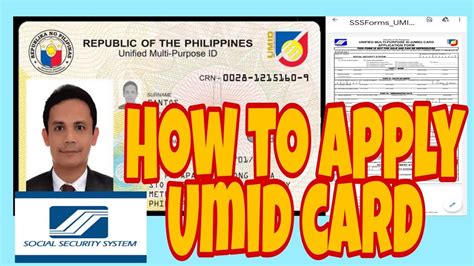 UMID Card Application: Paano Mag.